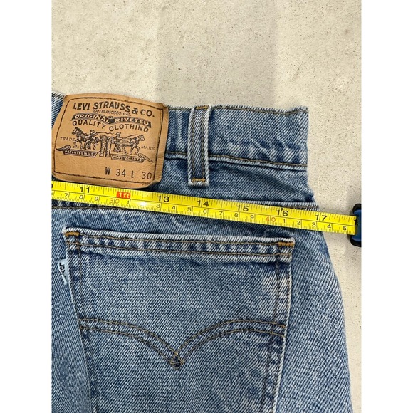 Vintage Rare Levi's 501 Made in USA Grey Tab 90s W34 L30 - Picture 5 of 5